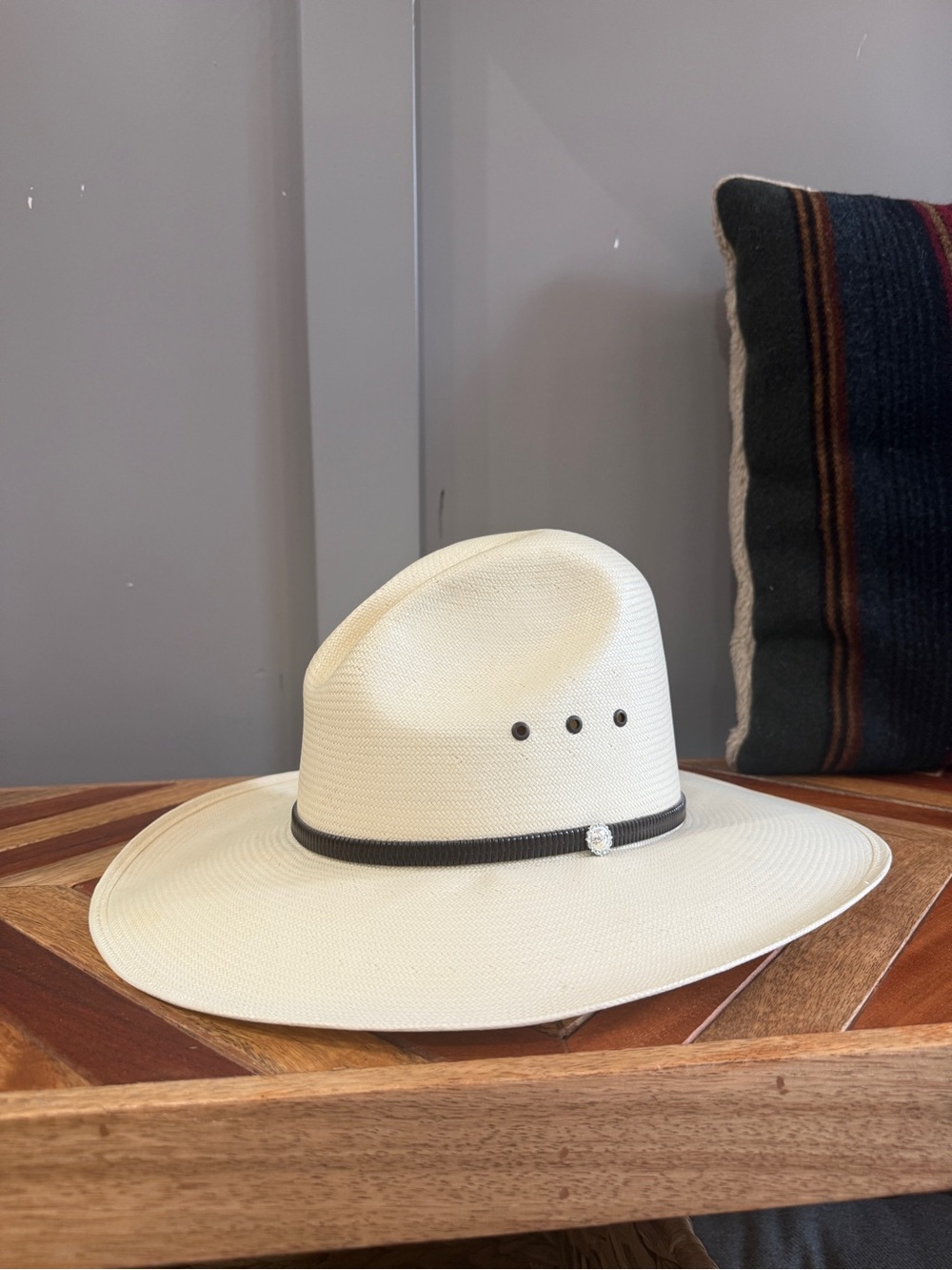 Stallion by Stetson Straw Western Cowboy Hat Size Small